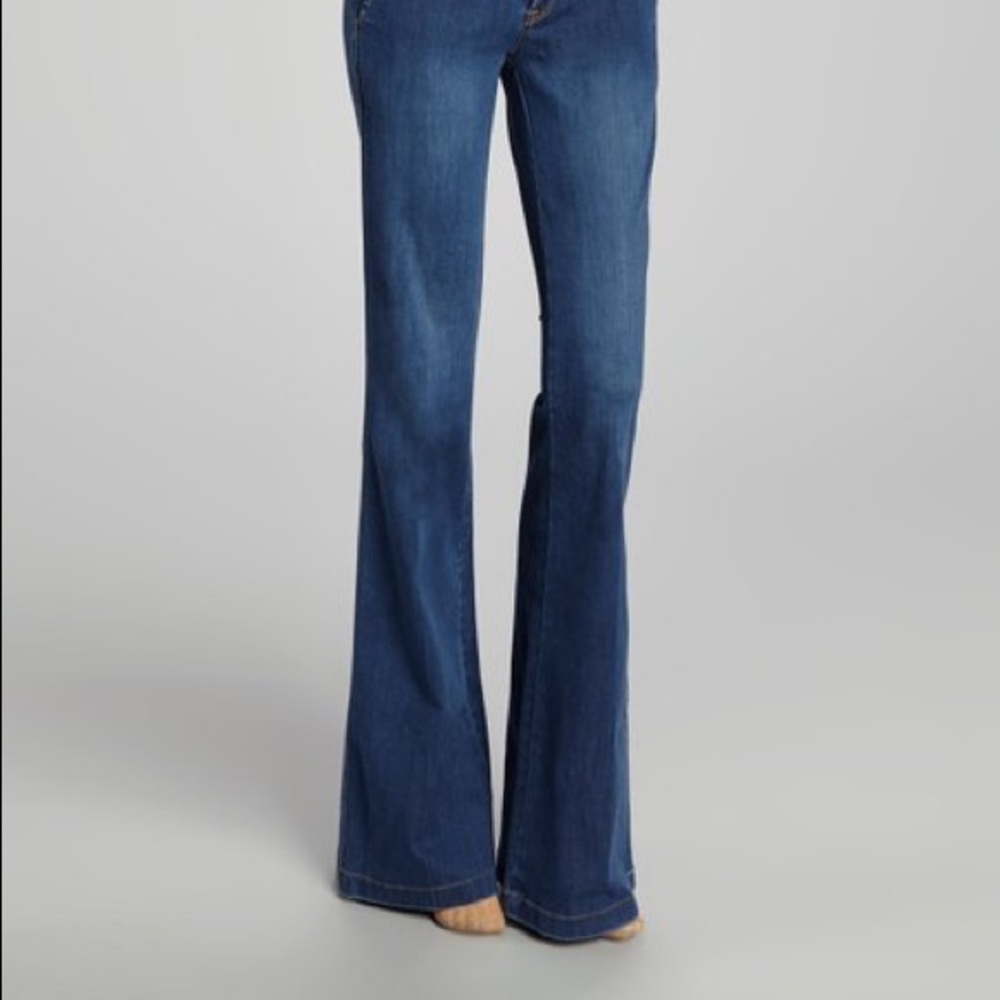 Guido & Mary | Low Rise Flare Leg Jeans